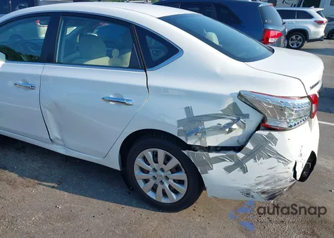 2015 Nissan Sentra S from USA, damaged, VIN 3N1AB7AP3FY264723